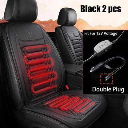 HEATED CAR SEAT COVER 12V  AUTO UNIVERSAL
